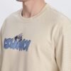 BuzzMode : Beige Oversized Tshirt - Image 3
