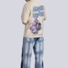 BuzzMode : Beige Oversized Tshirt - Image 6