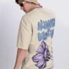 BuzzMode : Beige Oversized Tshirt - Image 7