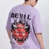 Devil : Lavender Oversized Tshirt - Image 7