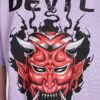 Devil : Lavender Oversized Tshirt - Image 3