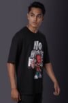 No Hope No Regrets Oversized T-Shirt Black