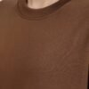 Girl's Solid Oversized : Brown - Image 3