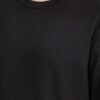 Girl’s Solid Oversized : Black - Image 3