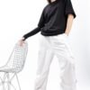 Girl’s Solid Oversized : Black - Image 7