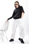 Girl’s Solid Oversized : Black
