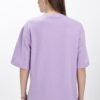 Girl's Solid Oversized : Lavender - Image 3