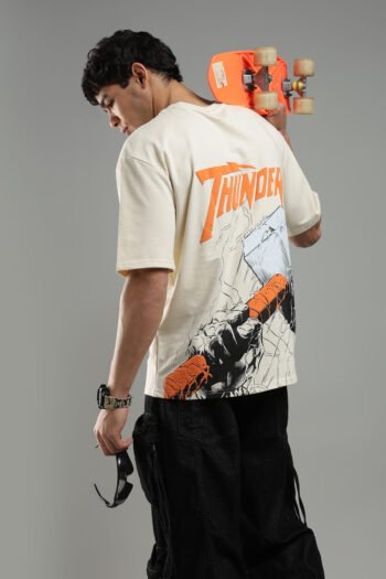 Thunder Strike Oversized Tee