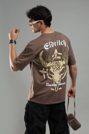 Dark Infinity Charcoal Oversized Tee