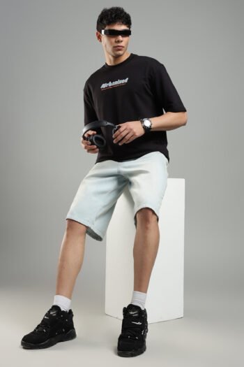 Urbanised Black Oversized T-Shirt