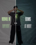 Anarchy Glow in Dark Edition Oversized T-Shirt